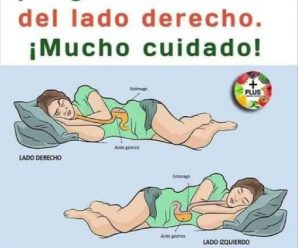 MIRA POR QUÉ NUNCA DEBES DORMIR SOBRE TU BRAZO DERECHO.