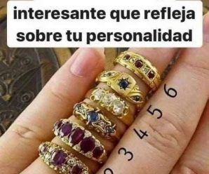 EL ANILLO QUE MÁS TE GUSTE REVELARA LOS SECRETOS MÁS PROFUNDOS DE TI