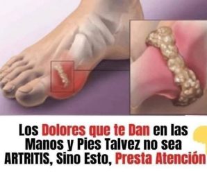 Con este remedio eliminé todos los cristales de ácido úrico en mis articulaciones y ya puedo hasta correr.