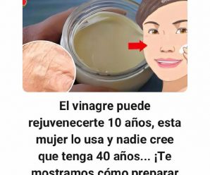 El vinagre puede rejuvenecerte 10 años, esta mujer lo usa y nadie cree que tenga 40 años… ¡Te mostramos cómo preparar esta receta!