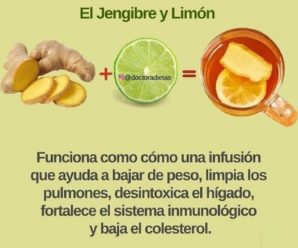 SI COMBINAS EL JENGIBRE CON LIMÓN, ESTO ES LO QUE LE PASARA A TU CUERPO. HASTA TU MEDICO TE PEDIRÁ LA RECETA. VER LINK EN EL PRIMER COMENTARIO