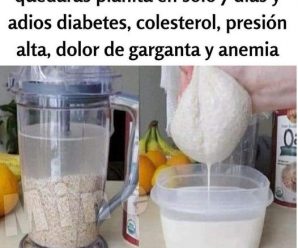 Prepara el agua de avena de esta forma y comienza a perder peso