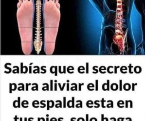 SABÍAS QUE EL SECRETO PARA ALIVIAR EL DOLOR DE ESPALDA ESTA EN TUS PIES, SOLO HAGA ESTOS 5 EJERCICIOS.