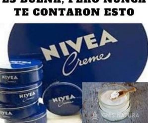 SABÍAS QUE LA CREMA “NÍVEA” DE BOTE AZUL ERA BUENA, PERO NUNCA TE DIJERON ESTO: