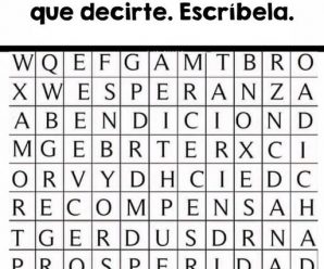 ¿Cuál fue la primera palabra que viste? Mira lo que revela sobre ti.