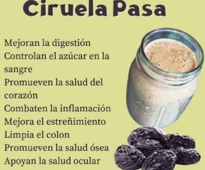 La Ciruela Pasa: Un Superalimento Para Mejorar La Digestión Y Controlar El Azúcar En La Sangre. LINK EN EL PRIMER COMENTARIO