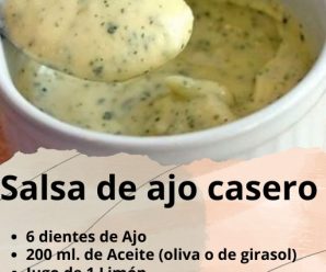 Descubre el Secreto para Hacer la Mejor Salsa de Ajo Casera en Tiempo Récord.