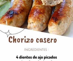 Chorizo casero