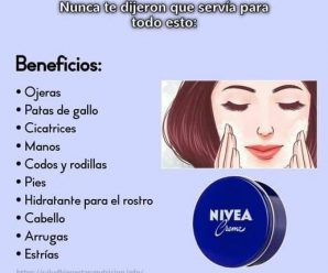 Como utilizar la crema nivea y huevo para borrar las arrugas y lucir 10 años mas joven