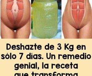 Desinflama el vientre, elimina grasa y limpia el colon con este batido natural