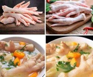 Beneficios de comer patitas de pollo.