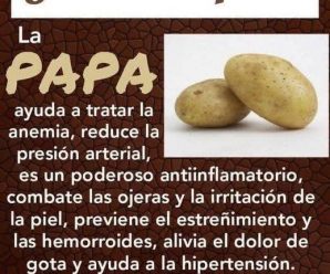 ¡Buenas noticias! Afirman que la ingesta de papa previene el desarrollo de enfermedades