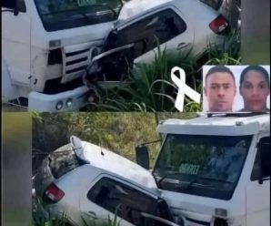 Pareja junto a sus hijos sufre grave accidente.