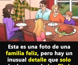 ¿Puedes detectar el error en esta foto familiar? Solo el 1% lo logra en 10 segundos