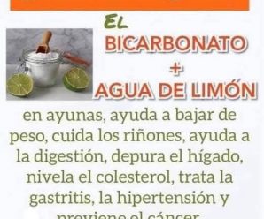 Solo debes usar la mitad de un limón y un poco de bicarbonato y quedarás encantado con los resultados.