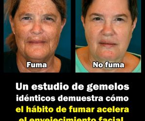 Un estudio de gemelos idénticos demuestra cómo el hábito de fumar acelera el envejecimiento facial.
