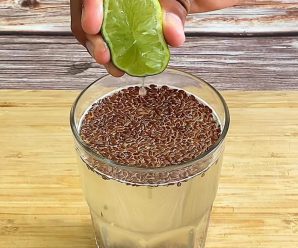 toma agua de chia y limon para perder peso y grasas acumuladas