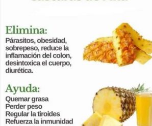 Los supuestos beneficios de la cáscara de piña.