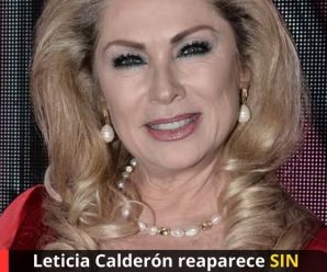 Fotos: Leticia Calderón reaparece sin maquillaje y le llueven elogios por “envejecer con dignidad” por esta razón