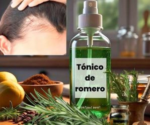 TÓNICO CASERO PARA FRENAR LA CAÍDA DEL CABELLO Y ESTIMULAR SU CRECIMIENTO