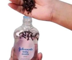 MEZCLA ACEITE PARA BEBÉ Y CLAVOS DE OLOR Y LUEGO DE 10 SEGUNDOS NO USARAS NADA MÁS EN TU VIDA