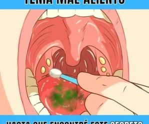 Este es el mejor remedios natural para un aliento fresco….