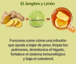 Jengibre y limón, una perfecta combinación