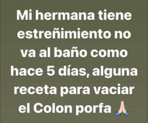 Remedio casero para el Extrenimiento