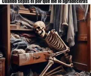 NO GUARDES OBJETOS DE ALGUIEN QUE FALLECIÓ.