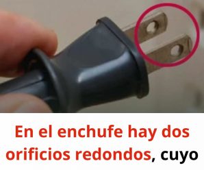 En estos enchufes hay dos agujeros redondos cuya utilidad mágica es poco conocida