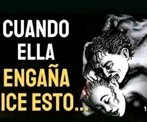 😱😱!!Cuando una mujer te esta engañando te dice…Ver más