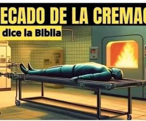 👉 EL PECADO DE LA CREMACIÓN SEGUN LO QUE DICE LA BIBLIA…VER MÁS…