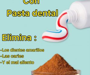 Mezcla canela con pasta dental y elimina los dientes amarillos, las caries y el mal aliento