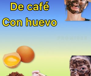Exfoliante natural de café instantáneo con yema de huevo que pondrá tu rostro como la de un bebé👇