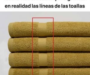 ¿Sabías que esas rayas en las toallas tienen una función oculta? La razón te va a sorprender