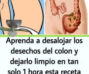 La llaman la saca caca porque en 24 hora deja el colon vacío sin rastro de materia fecal