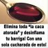 Una sola cucharada y saldrás corriendo al baño liberaras toda la caca atascada en tu organismo