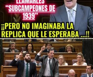 Un Socialista Ofendido por la Referencia de VOX a los “Subcampeones de 1939” y una Réplica que Dejó a Todos Sin Palabras