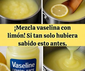 Mezcla vaselina y limón y serás la envidia de todas
