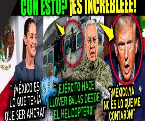 MÉXICO ¡BARRIÓ CON TODOS! TRUMP ¡IMPRESIONADO! CLAUDIA SHEINBAUM DIO LA ORDEN ¡VAMOS POR MÁS!