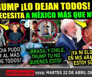 URGENTE ¡TRUMP YA NO PUDO MÁS! CHINA AVANZA, MÉXICO ¡EEUU LE URGE NUESTRO APOYO! CLAUDIA SHEINBAUM