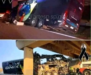 Accidente con autobús deja 10 muertos y más de 42 heridos, entre… Ver más