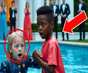 ¡Hija Discapacitada Del Millonario SE AHOGA En Piscina – SOLO Hijo Negro De Empleada LA SALVA!