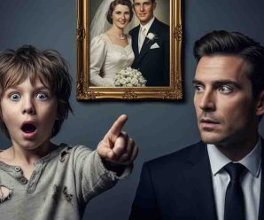 Un niño sin hogar vio una foto de boda y susurró: “Esa es mi mamá” – Descubriendo un secreto de una década que destrozó el mundo de un millonario