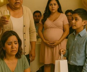 Me avergonzaron por ser madre soltera en el baby shower de mi hermana… hasta que mi hijo de 9 años se levantó con una carta