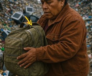 Una joven viuda recogió una mochila arrojada desde un coche caro en el vertedero. «¡La llevaré para mi hijo a la escuela!», pensó. Pero, al abrirla, se quedó sin palabras…