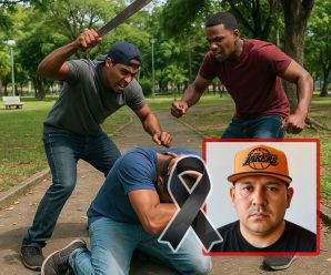 En La Vega joven suceso en el Parque