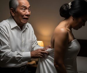 A los 61 años, me volví a casar con mi primer amor. En nuestra noche de bodas, mientras me quitaba el vestido tradicional de mi esposa, me sorprendió y me dolió ver …