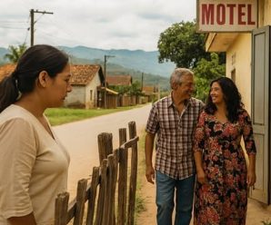 Mi padre tiene 65 años y, a escondidas de mi madre, tuvo una aventura. Yo, furiosa, decidí seguirlo hasta un motel, cuando la puerta de la habitación se abrió, la escena frente a mis ojos me dejó helada…