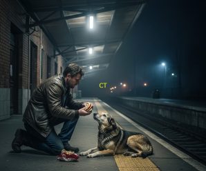 el perro de la estación